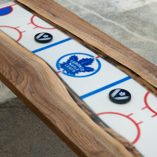 Hockey Epoxy Coffee Table